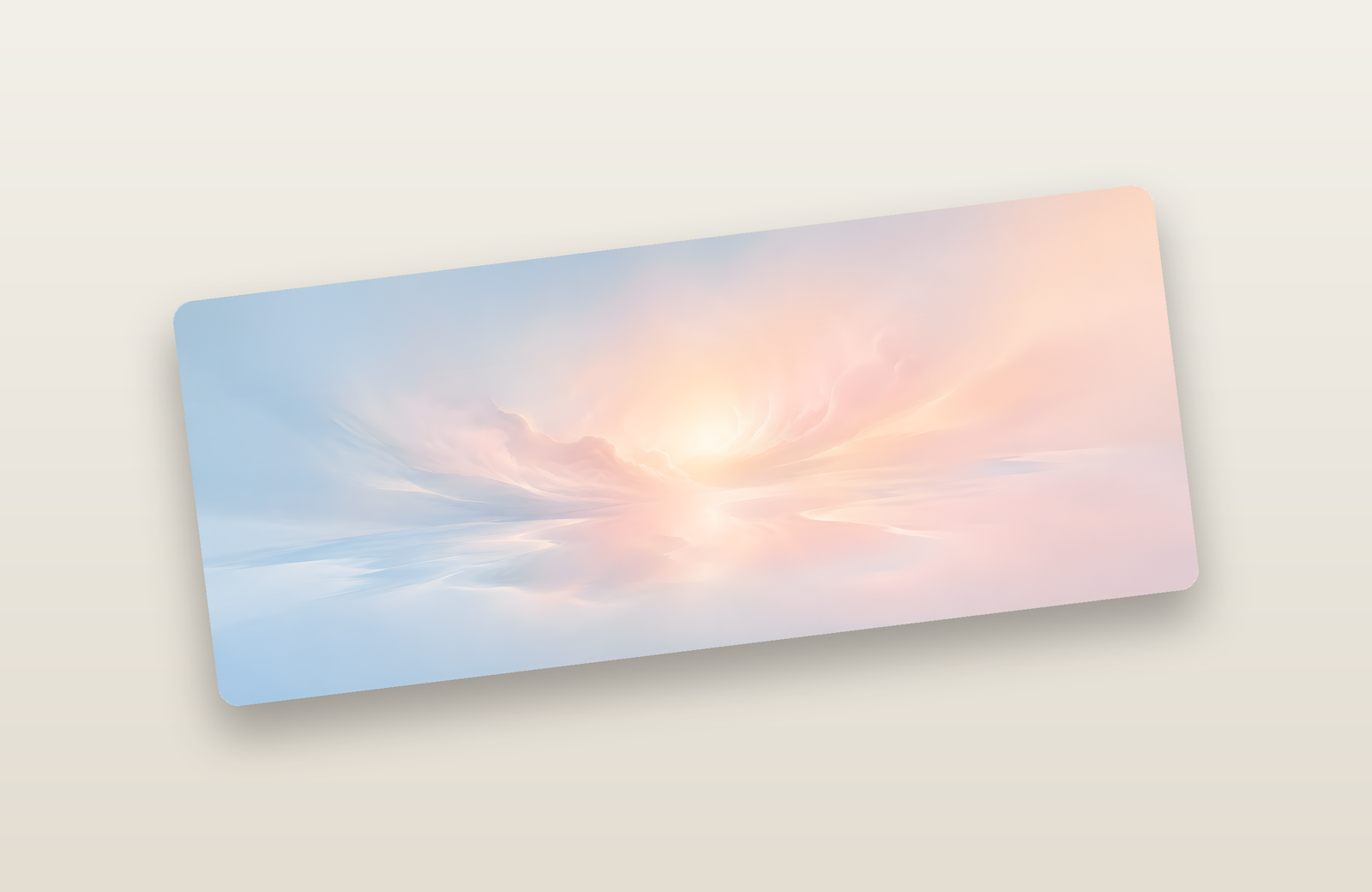 Powder Dawn Desk Mat - Image 3