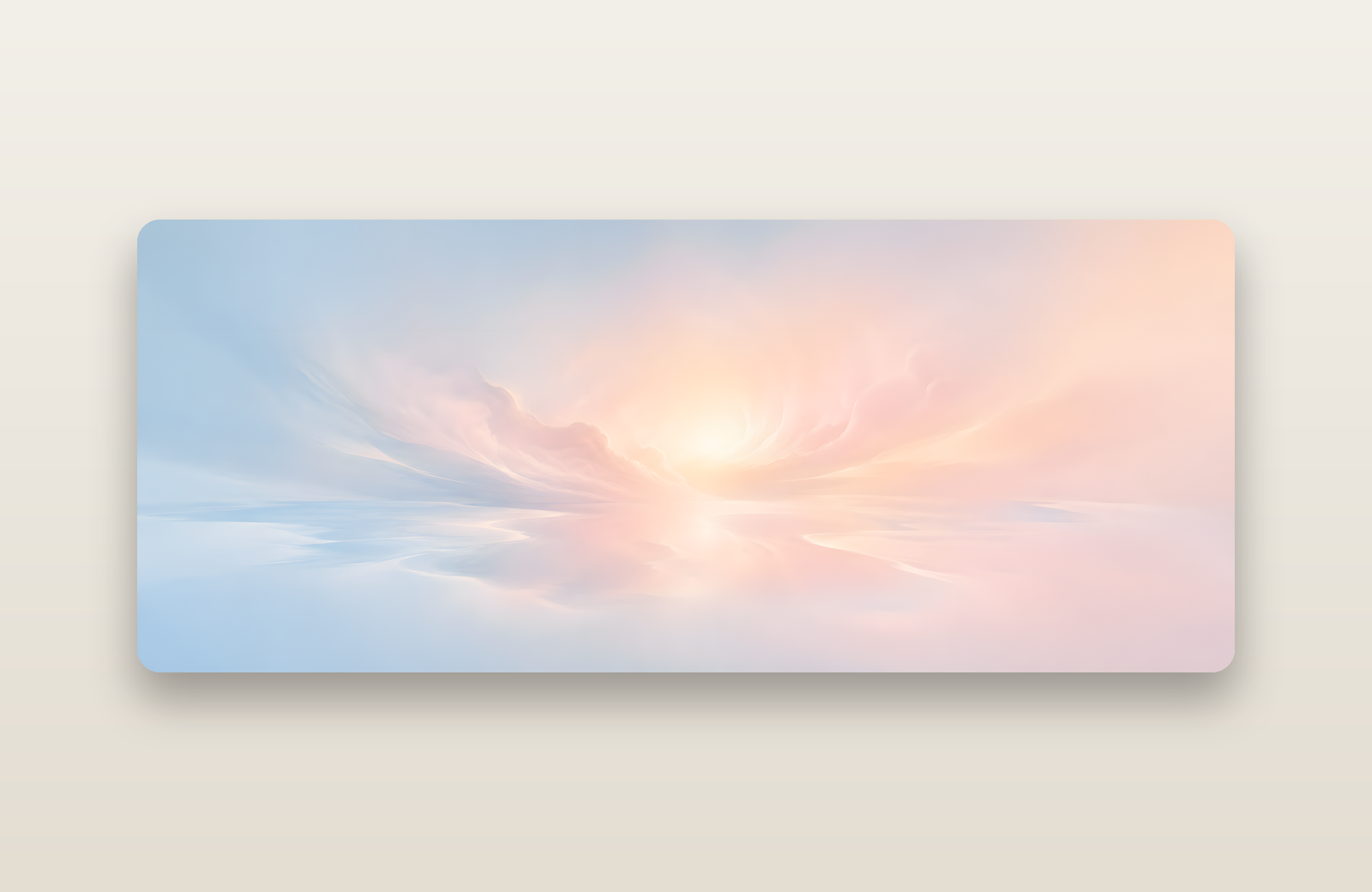 Powder Dawn Desk Mat - Image 2