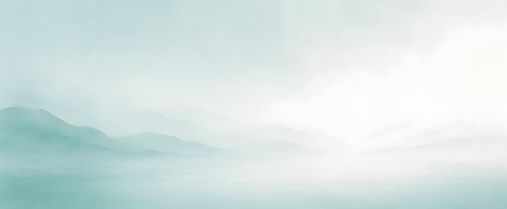 Teal Mist Desk Mat