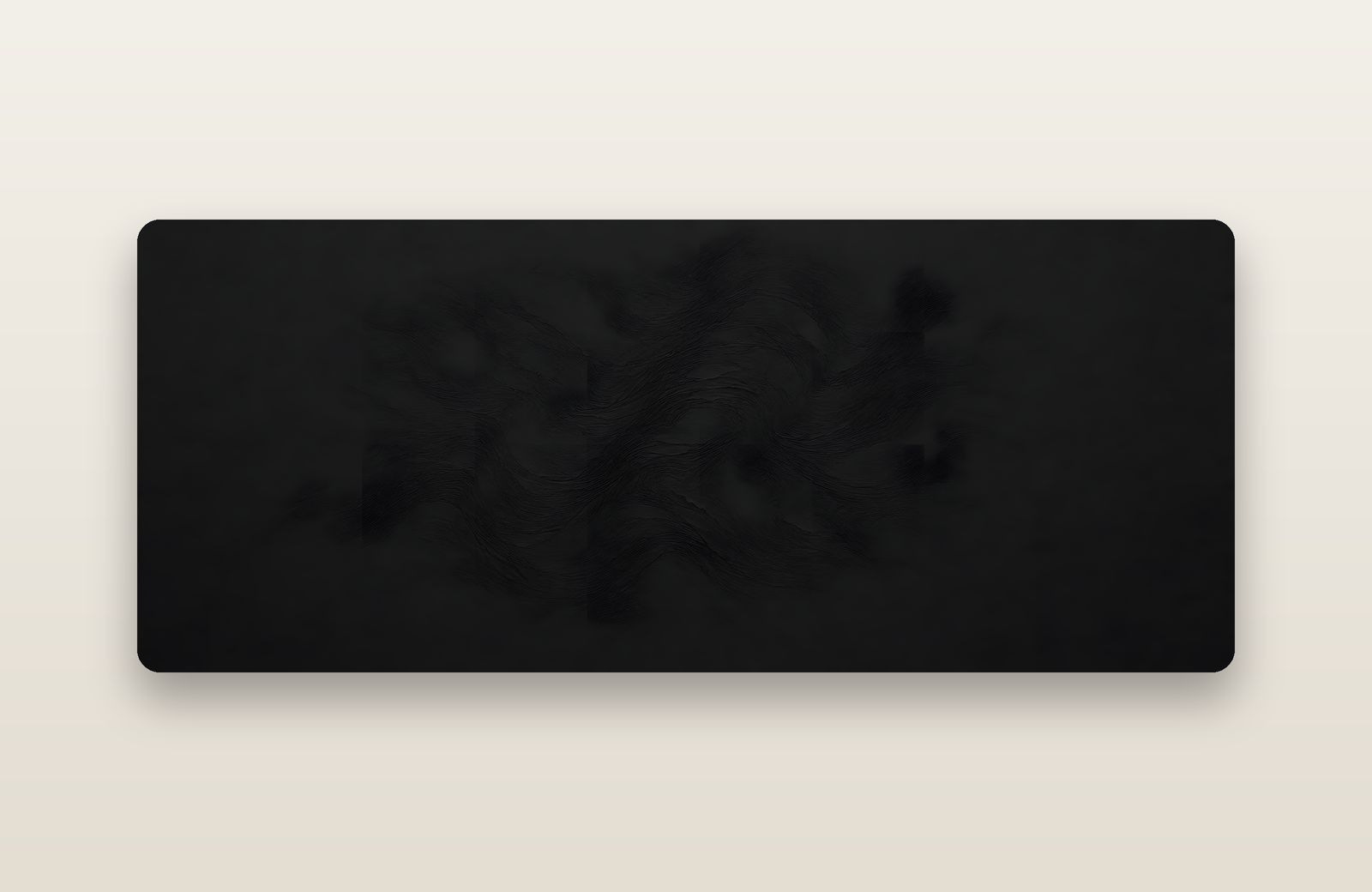 Stealth Black Desk Mat - Image 2
