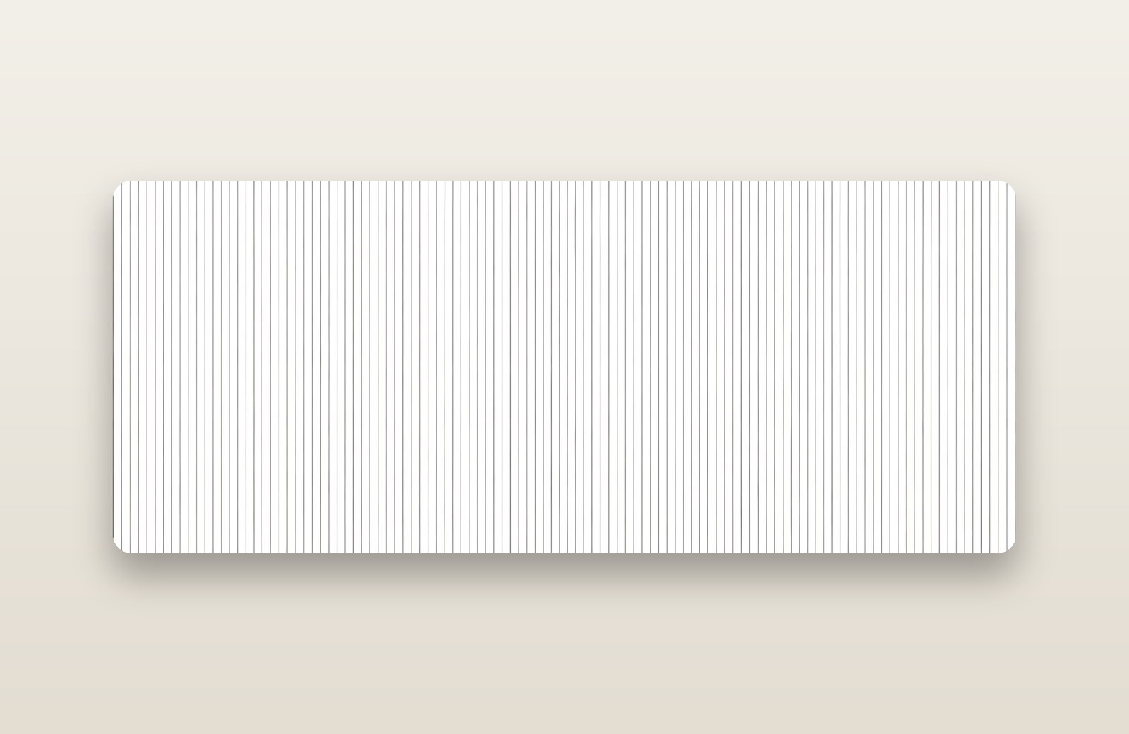 Pinstripe Desk Mat - Image 2