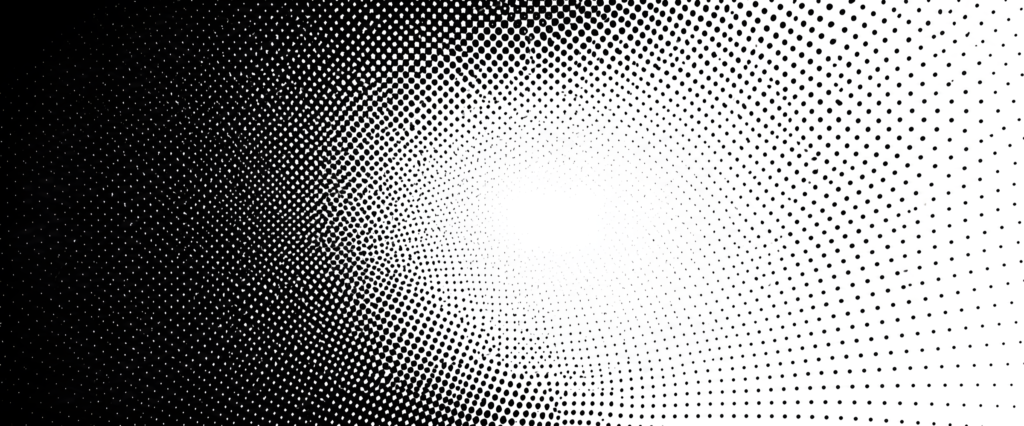 Halftone Desk Mat