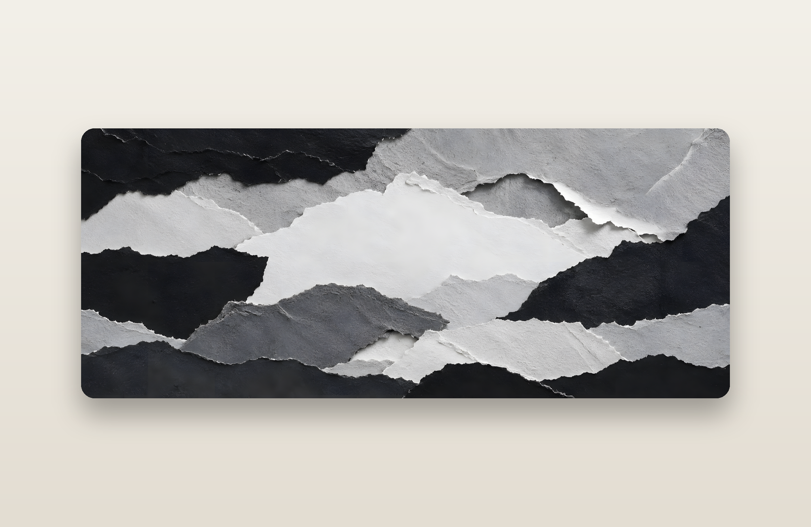 Paper Collage Desk Mat - Image 2